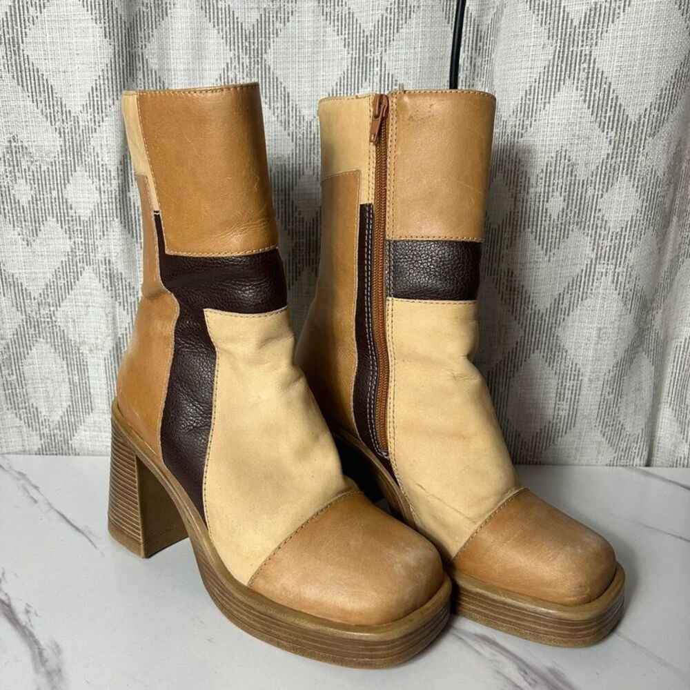 Y2K vintage Steve Madden chunky boots